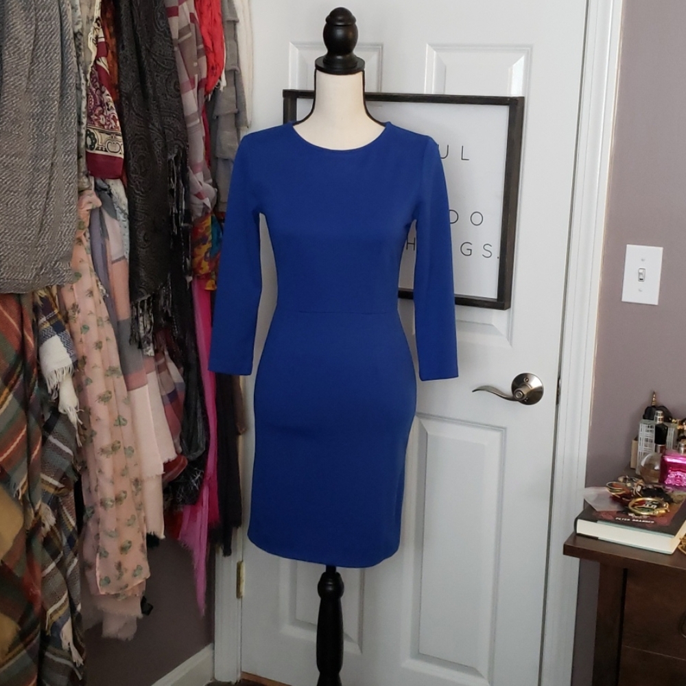Blue dress